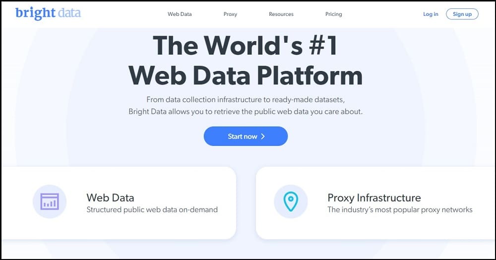 Bright data for World best web data Platform