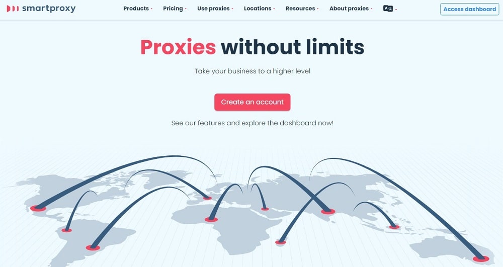 Smart Proxy Home Page