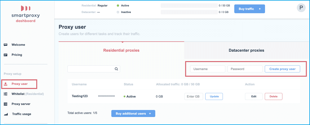 Smartproxy Authentication