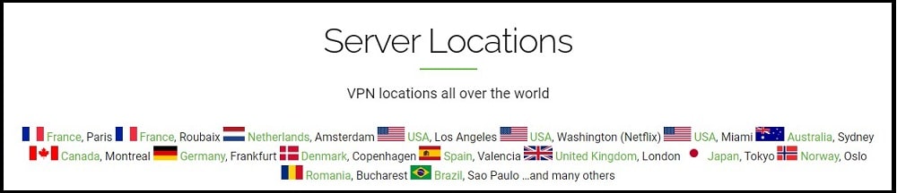 Buy Proxy Server Location
