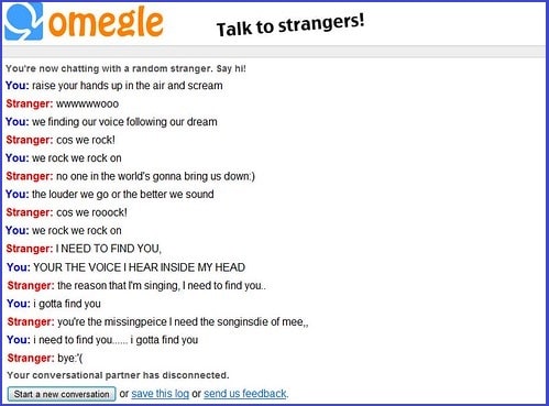 Talk strangers video ps4 omegle 