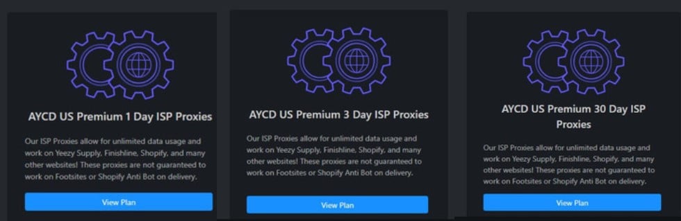 AYCD ISP Proxies