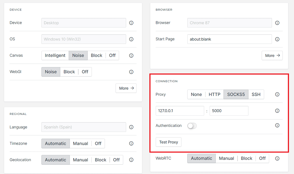 911 S5 Proxy Authentication