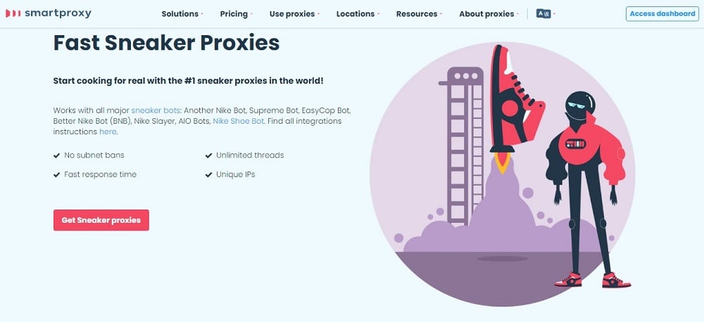 Adidas Proxies in Smart Prtoxies