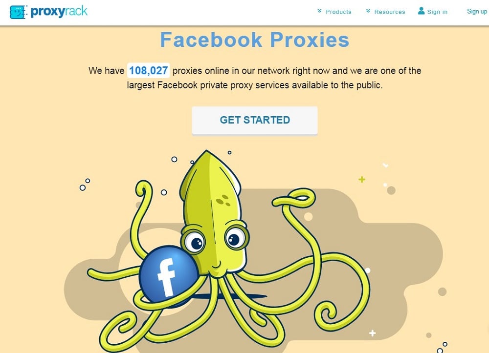 Facebook Proxy for Proxyrack