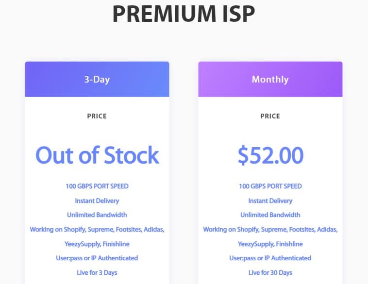 Premium ISP Plan