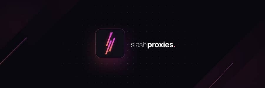 Slash Proxies homepage