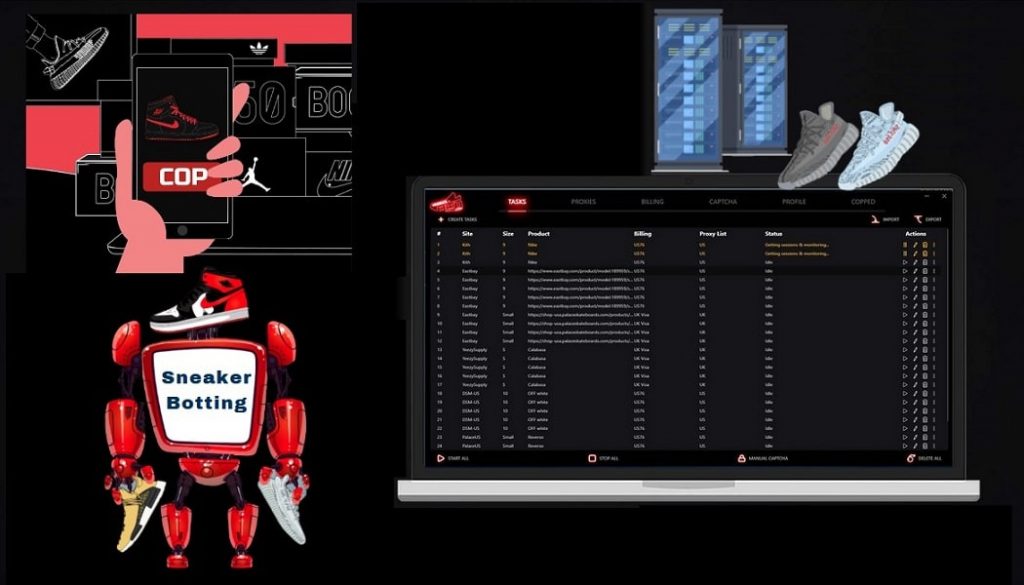 Sneaker Bot overview