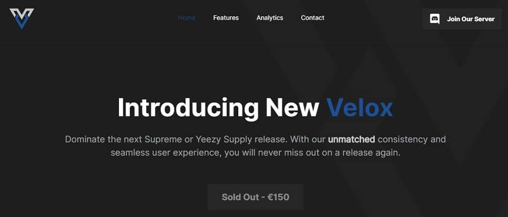 Velox Homepage
