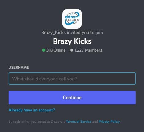 Brazy Kicks Proxies Loging Page