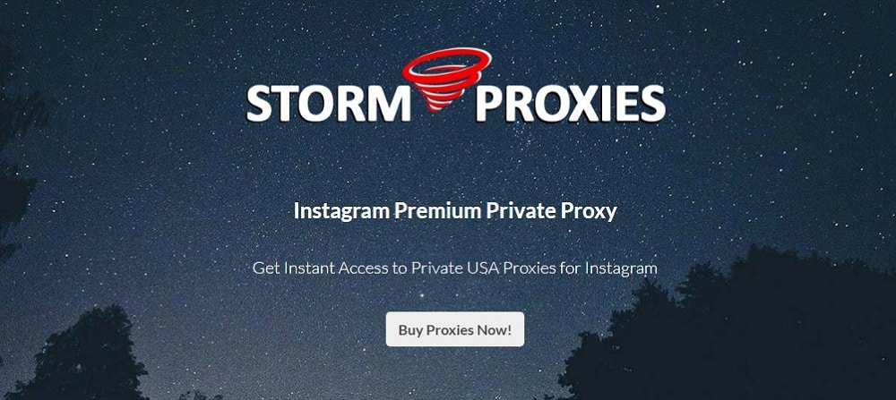 Instagram Proxy for Stormproxies