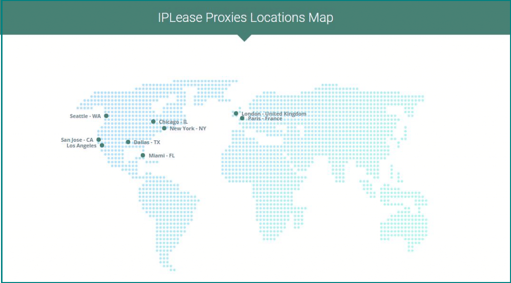 Location-of-IPLease-proxy-servers