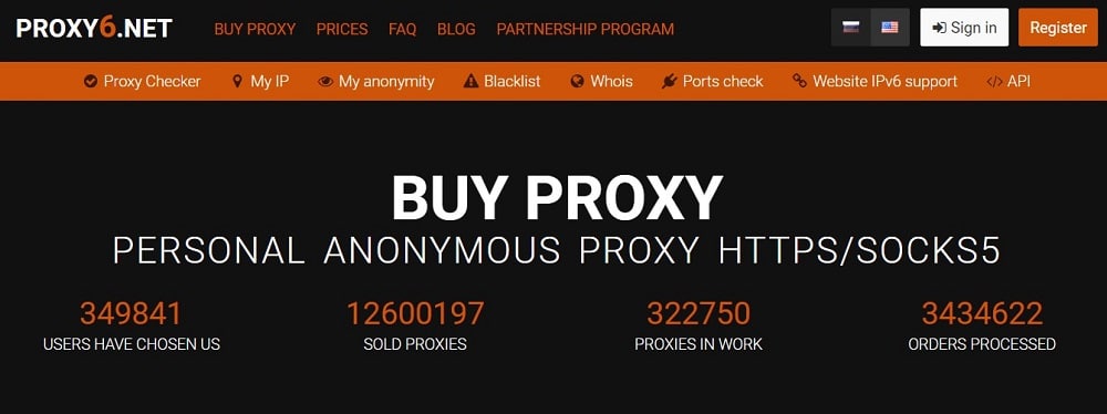 Proxy6 Net overview
