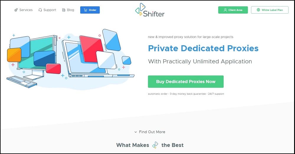 Shifter dedicated proxy
