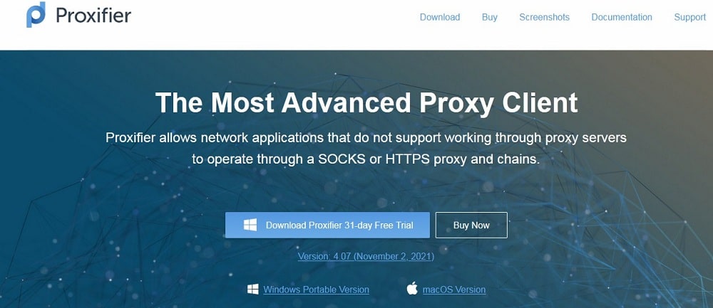 proxifier homepage