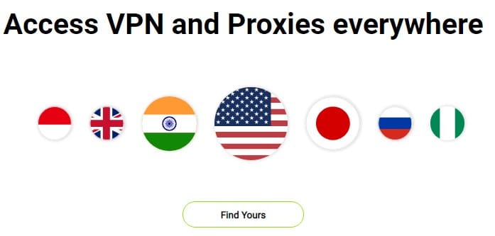 VPN and Proxy Location