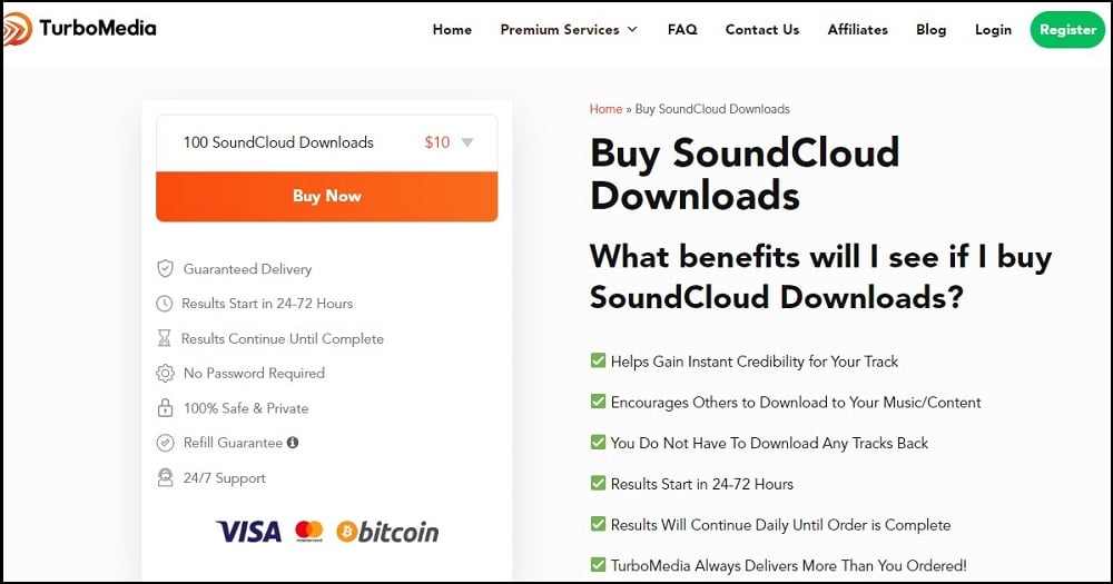 Turbo Media SoundCloud Service Overview