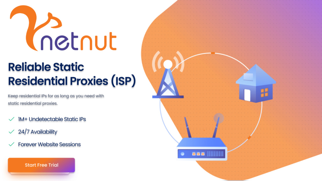 NetNut ISP proxies
