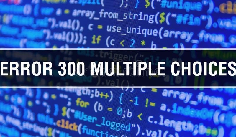 300 multiple-choice errors